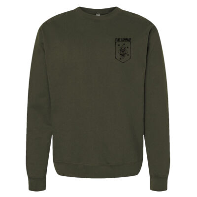 V24F_Basic Crewneck (Green) Thumbnail